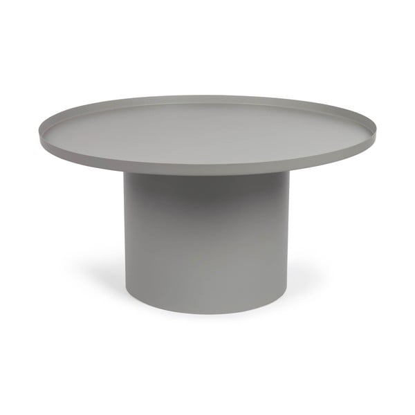 Iš metalo apvalios formos šoninis stalas ø 72 cm Fleksa – Kave Home