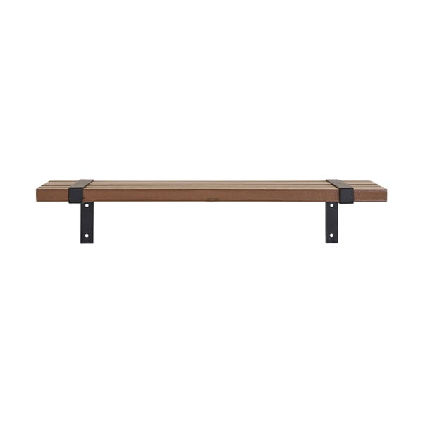 Natūralios spalvos sieninė lentyna iš uosio 50 cm Luxor – House Nordic