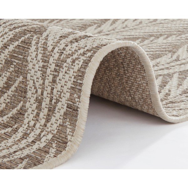 Rudos ir smėlio spalvos lauko kilimas NORTHRUGS Pella, 200 x 290 cm-image-3