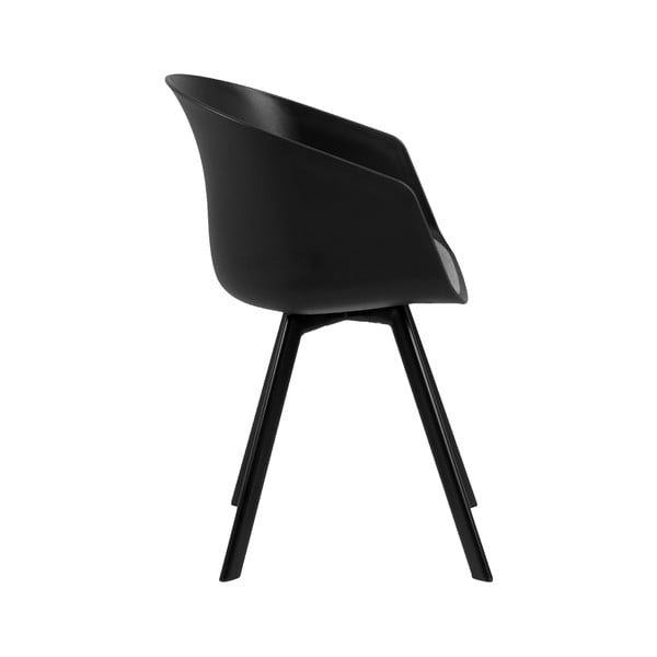 Valgomojo kėdė juodos spalvos/pilkos spalvos Moon – Interstil-image-2