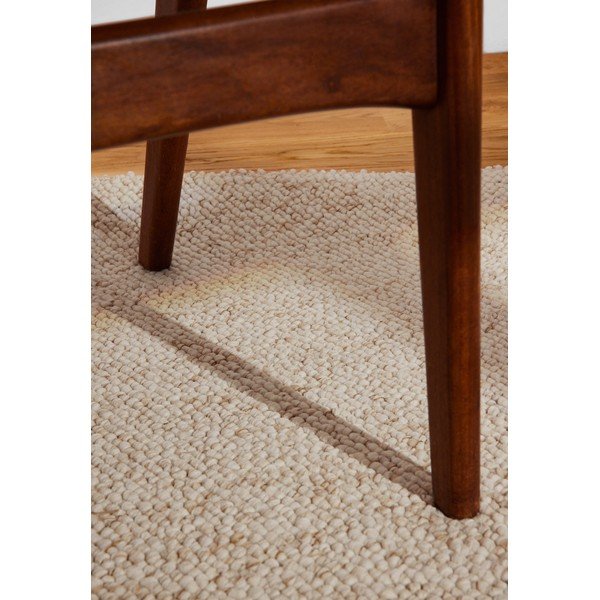 Skalbiamas kilimas kreminės spalvos 200x290 cm Rocco Cream – Elle Decoration-image-4