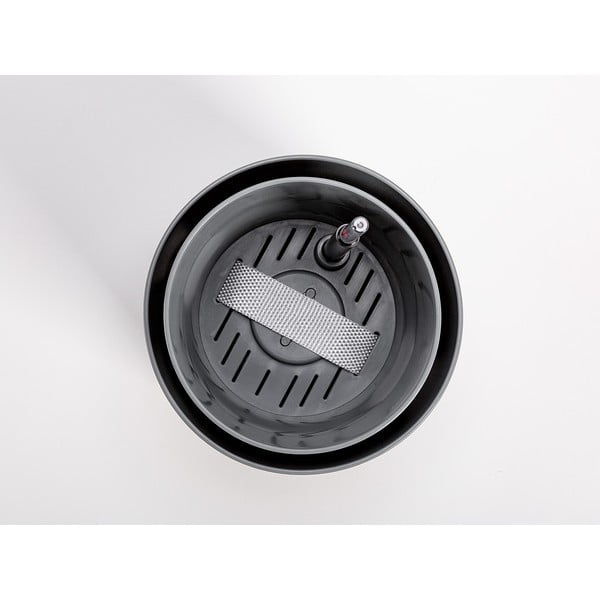 Pilkos spalvos savaiminio laistymo vazonas Plastia Tolita, ø 19 cm-image-1