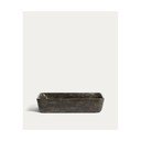 Pilkos spalvos iš akmens praustuvas 55x35 cm Darnen – Kave Home