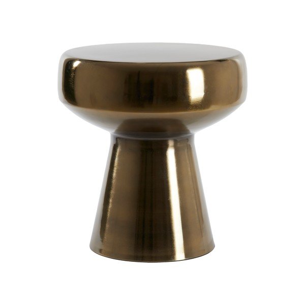 Iš metalo apvalios formos šoninis stalas ø 38 cm Dakwa – Light & Living