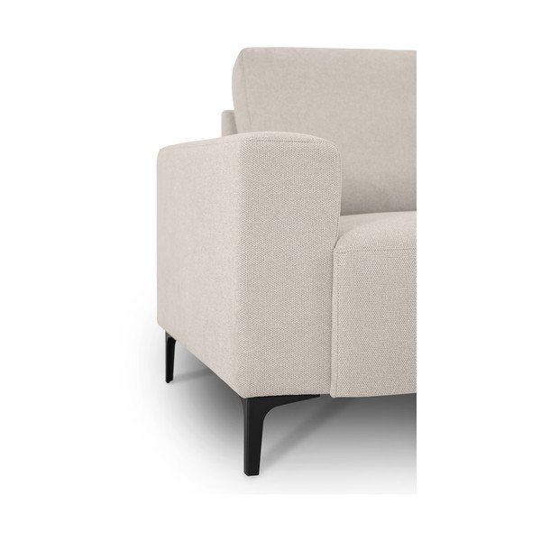 Smėlio spalvos kampinė sofa iš šenilinio audinio (su dešiniuoju kampu/„L“ formos) Fabian – Scandic-image-4