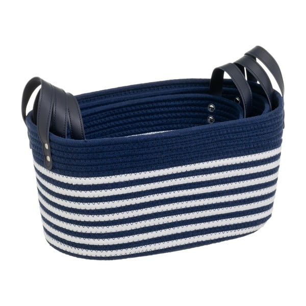 Iš tekstilės krepšiai 3 vnt. 38x22x20 cm – Casa Selección-image-4