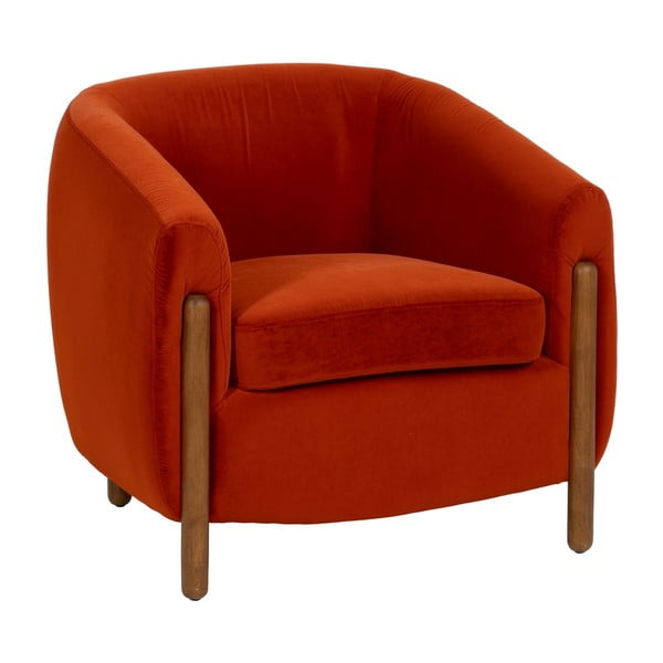 Krėslas raudonos spalvos – Ixia