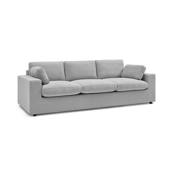 Šviesiai pilkos spalvos sofa 250 cm Belair – Bobochic Paris-image-3