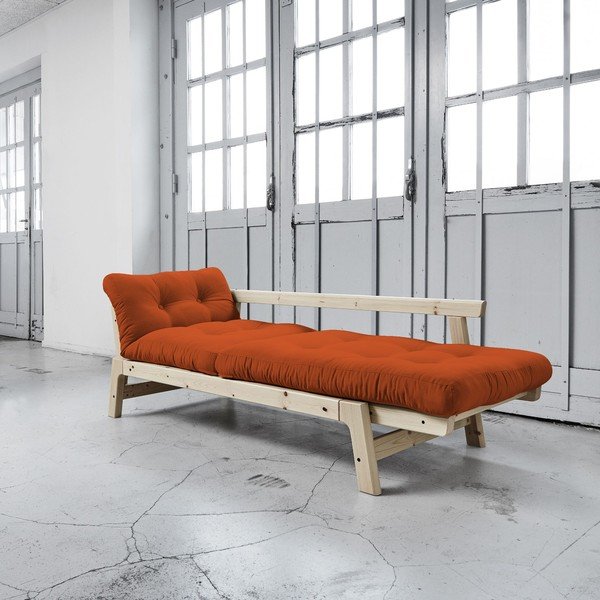 Sofa lova "Karup Step Natural/Orange-image-2