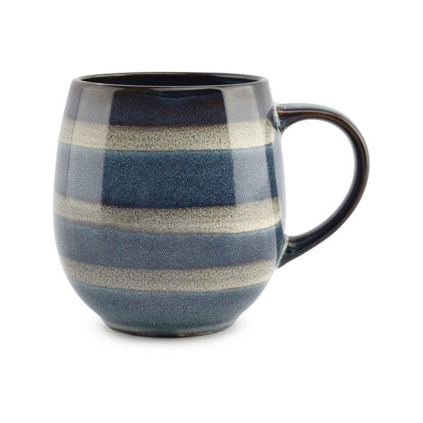 Mėlynos spalvos iš molio puodelis 430 ml Muggies – Salt&Pepper