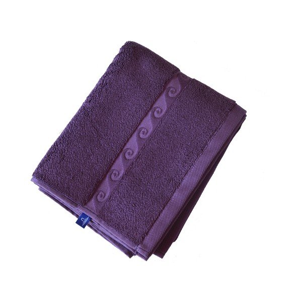 Rankšluostis "Wave" 100x50, violetinės spalvos-image-1