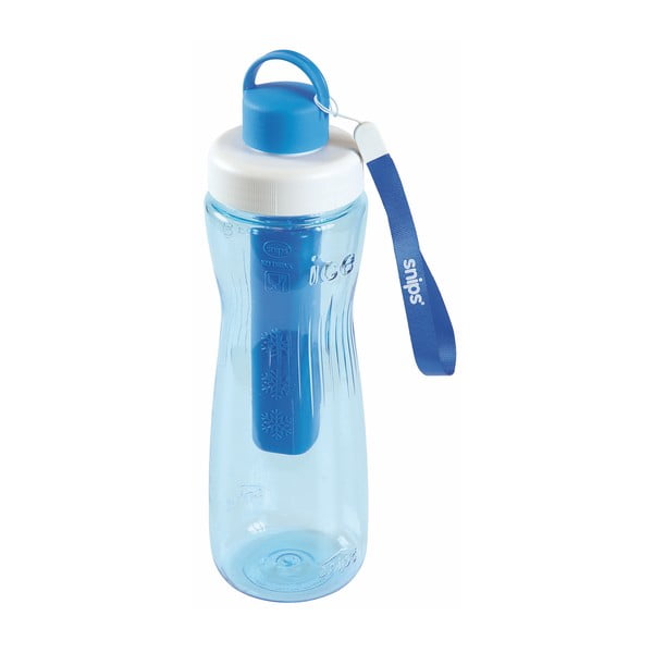 Mėlynas vandens buteliukas su šaldančia vidine dalimi "Snips Cooling", 750 ml