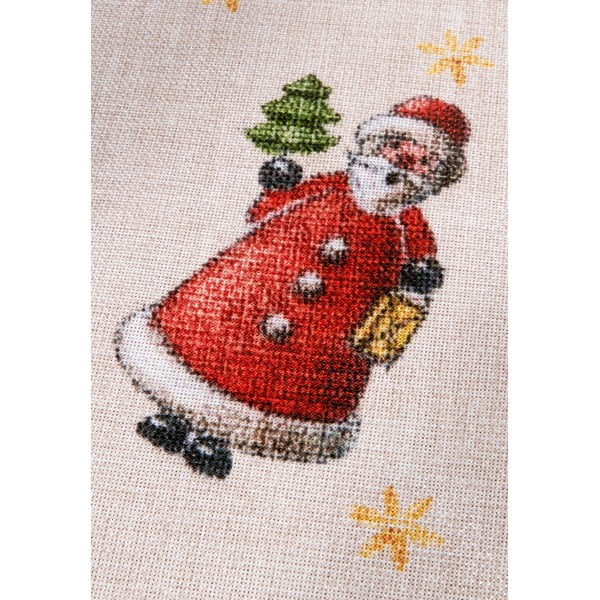 Apvalios formos kilimas raudonos spalvos su Kalėdų motyvu ø 150 cm Red Christmas – Villeroy&Boch-image-4