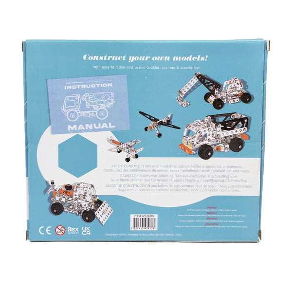 Vaikiškas statybinis komplektas Rex London 5 v 1-image-2