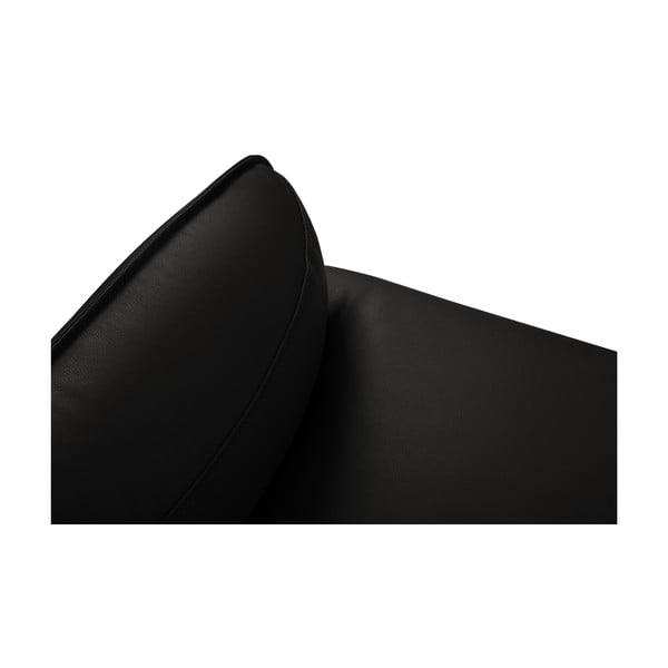 Juoda odinė sofa Windsor & Co Sofas Neso, 235 x 90 cm-image-4