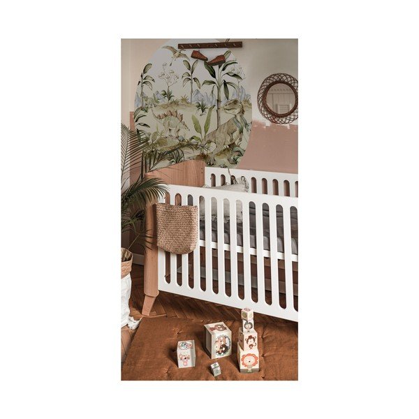 Vaikų lipdukas ant sienos 150x150 cm Dino World in a Circle – Dekornik-image-1