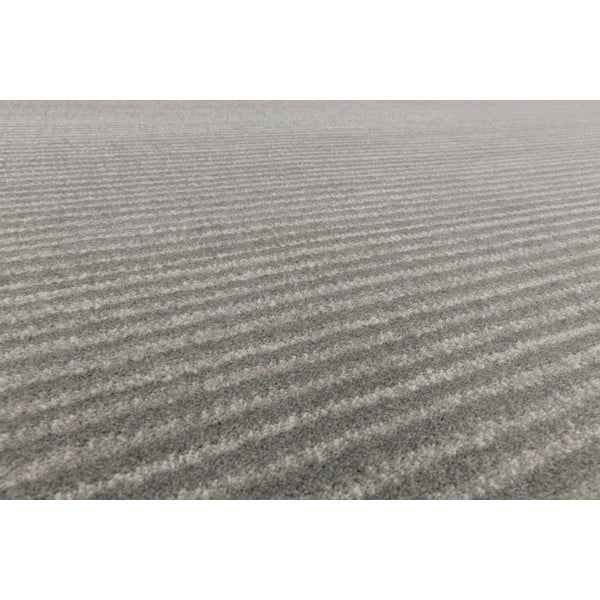 Kilimas iš vilnos pilkos spalvos 160x240 cm Calisia M Ribs – Agnella-image-4