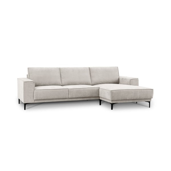 Kampinė sofa kreminės spalvos (su dešiniuoju kampu) Copenhagen – Scandic-image-2