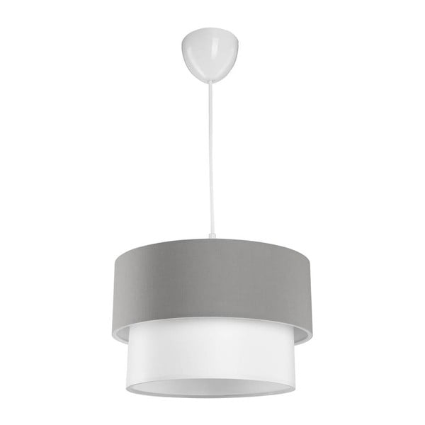 Baltai pilkas lubinis šviestuvas 60x18,5 cm - Squid Lighting-image-2