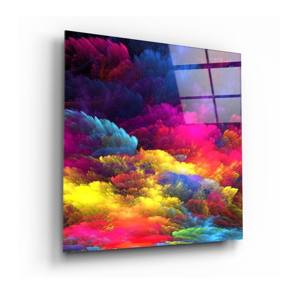 Tapyba ant stiklo "Insigne Color Burst", 100 x 100 cm