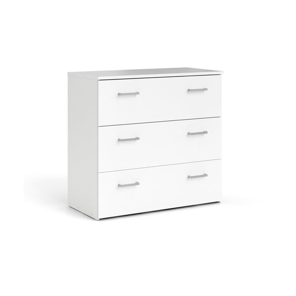 Žema šoninė spintelė baltos spalvos 74x70 cm Space – Tvilum-image-2