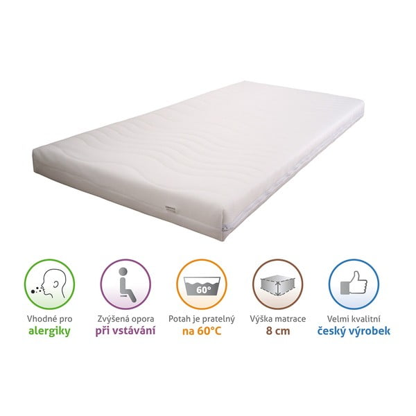 Vaikiškas čiužinys 60x120 cm Bella Baby – B.E.S.-image-1