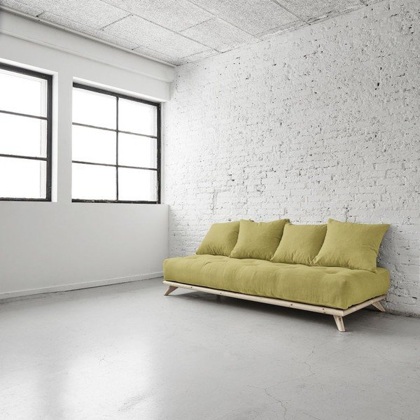 Sofa "Senza Natural/Avocado Green-image-2