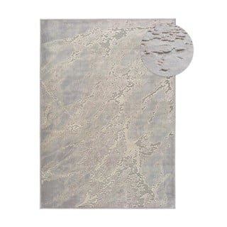 Pilkos ir smėlio spalvos viskozės kilimas Universal Margot Marble, 200 x 300 cm