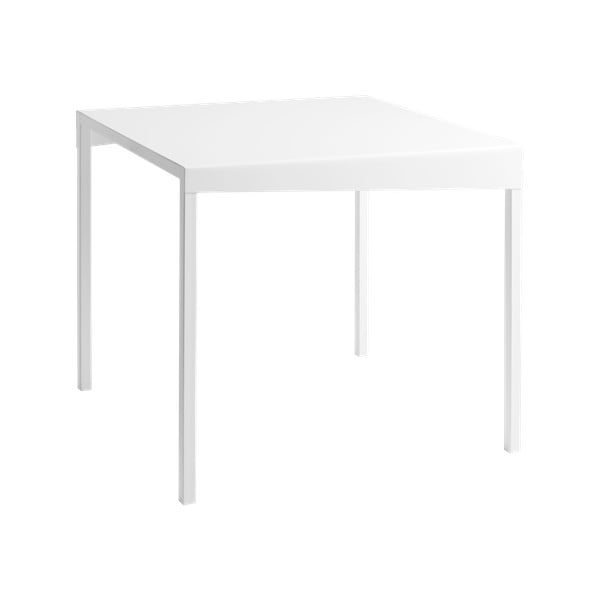 Baltas kavos staliukas Custom Form Obroos, 80 x 80 cm