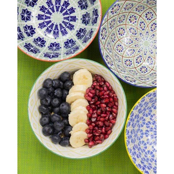 4 keraminių dubenėlių rinkinys Kitchen Craft, ø 15 cm-image-2