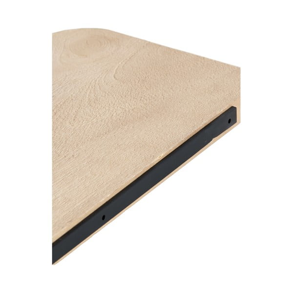 Iš mango masyvo sieninė lentyna natūralios spalvos 50 cm Tarontu – Light & Living-image-2