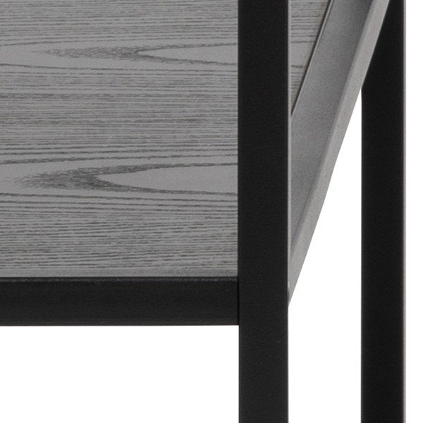 Juodas rašomasis stalas Actona Seaford, 60 x 130 cm-image-4