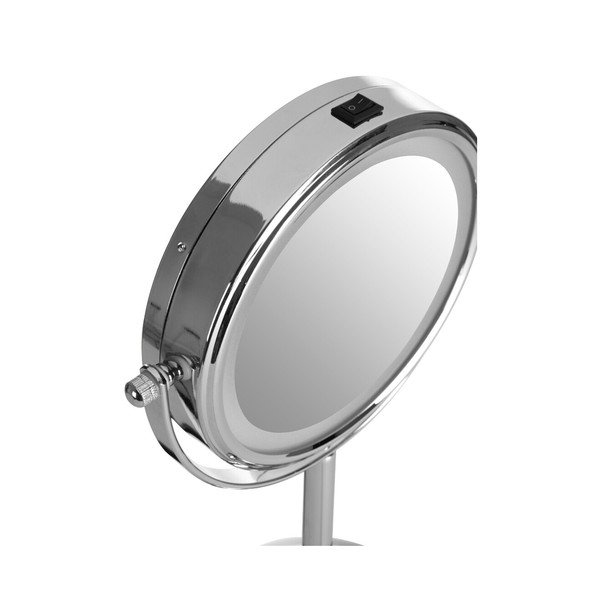 Kosmetinis veidrodis (didinimas 2x) su apšvietimu/didinantis ø 15 cm Cassini – Premier Housewares-image-4