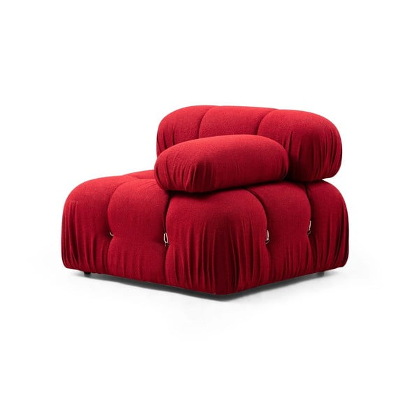Modulinė sofa raudonos spalvos (su dešiniuoju kampu) Bubble – Artie