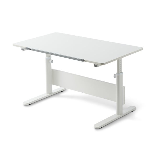 Baltas stalas su aukščio reguliavimo funkcija Flexa Evo Full