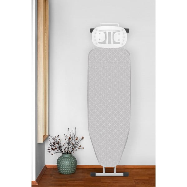 Pilkas medvilninis lyginimo lentos užvalkalas Wenko Ornaments S-image-1