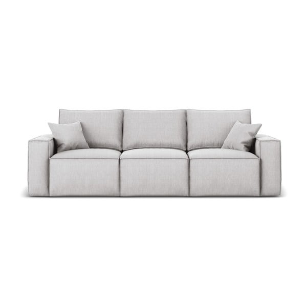 Šviesiai pilka sofa "Cosmopolitan Design Miami", 245 cm