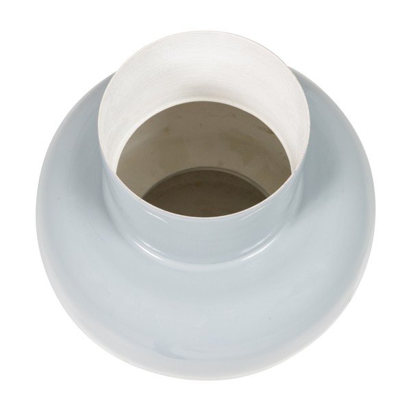 Šviesiai pilkos spalvos iš metalo vaza (aukštis 27 cm) Auri – WOOOD-image-2