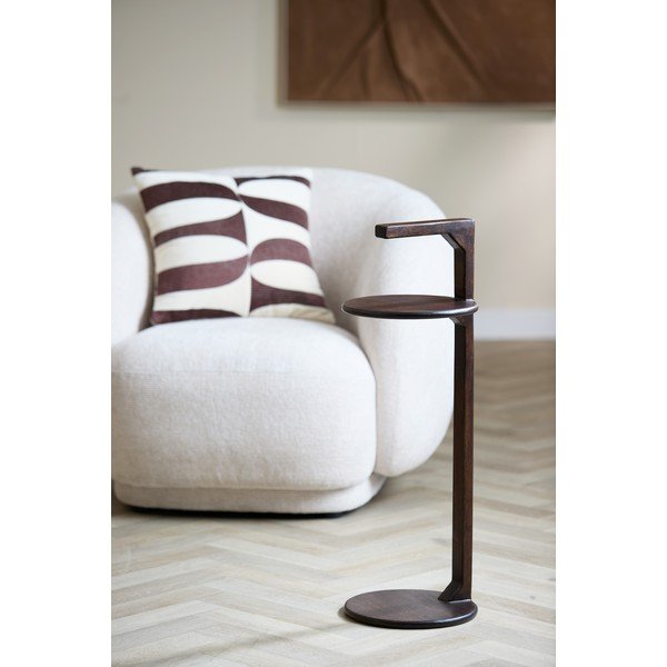 Apvalios formos šoninis stalas ø 26 cm Delmino – Light & Living-image-1