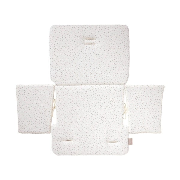 Baltos spalvos vaikiškos maitinimo kėdutės pagalvėlė Nuun – Kave Home-image-2