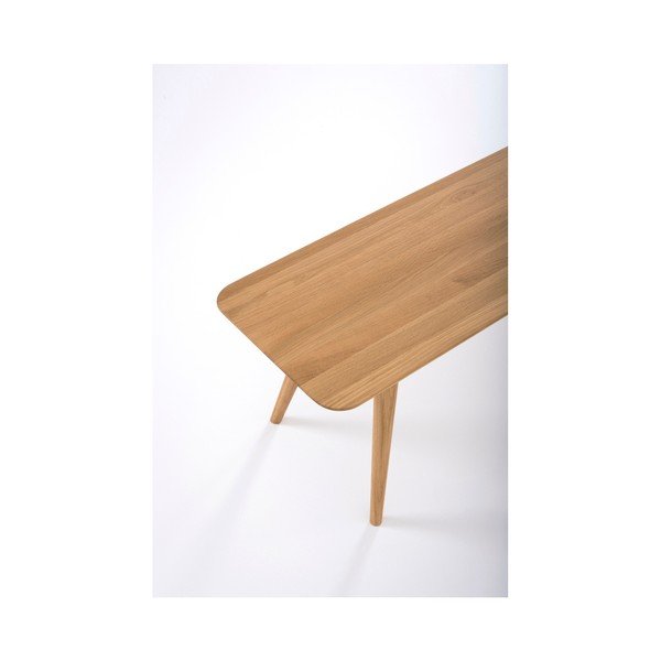 Ąžuolo masyvo suolas "Gazzda Stafa", ilgis 140 cm-image-2