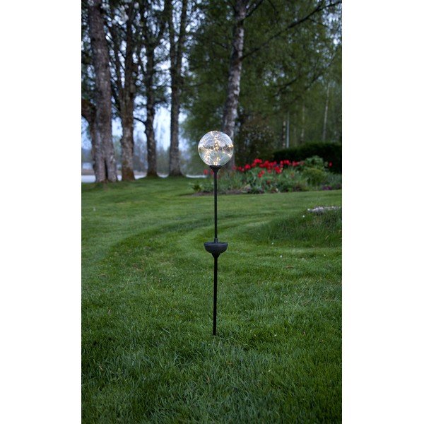 Lauko saulės energija veikiantis LED šviestuvas Star Trading Glory, ø 12 cm-image-1