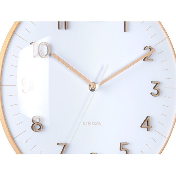 Sieninis laikrodis ø 30 cm Esencia Dome – Karlsson-image-1