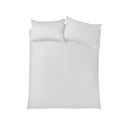 Baltos spalvos iš satino medvilnės dvigulė/itin ilga patalynė 230x220 cm Cotton Sateen – Bianca