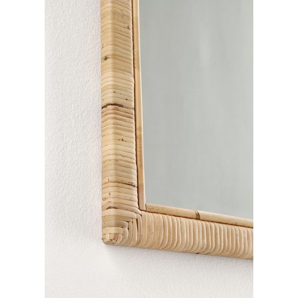 Sieninis veidrodis su rotango rėmu 50x70 cm Hakima – Bizzotto-image-1