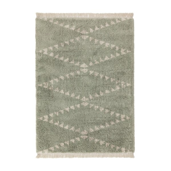 Kilimas žalios spalvos 160x230 cm Rocco – Asiatic Carpets