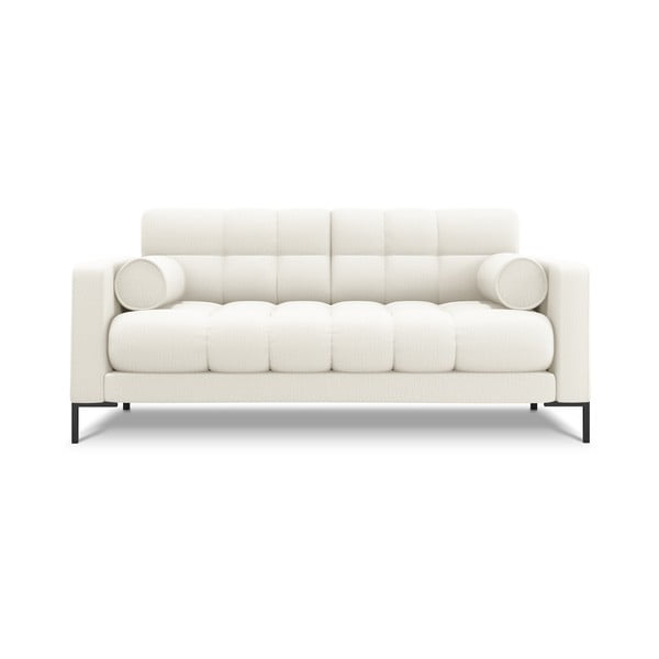 Sofa baltos spalvos/smėlio spalvos 177 cm Bali – Cosmopolitan Design