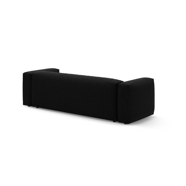 Juodos spalvos sulankstoma sofa 264 cm – Micadoni -image-4