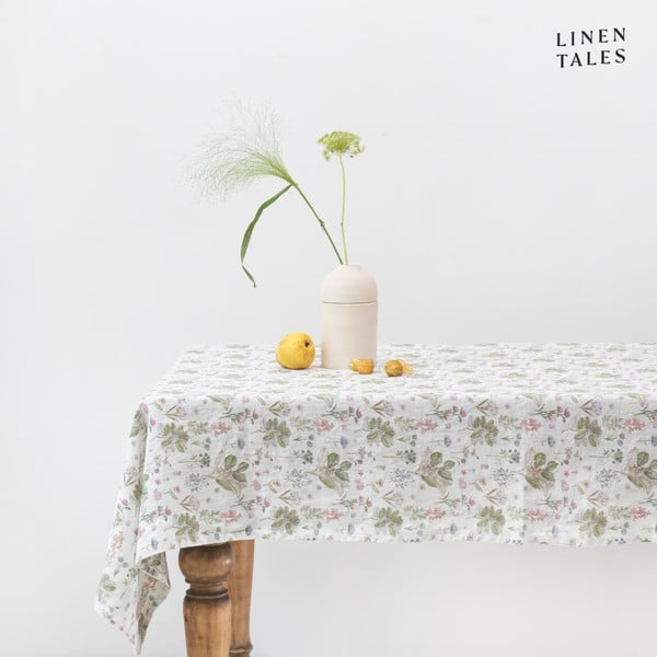 Staltiesė iš lino 140x300 cm White Botany – Linen Tales-image-1