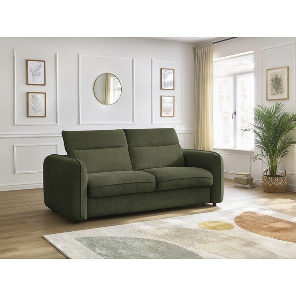 Žalios spalvos sofa 216 cm Achille – Bobochic Paris-image-1